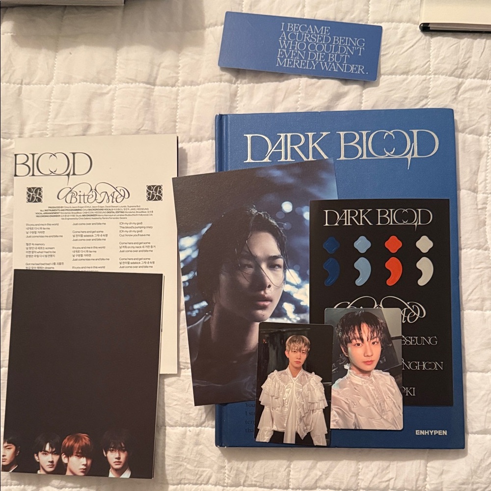 Dark Blood Album with Photocards